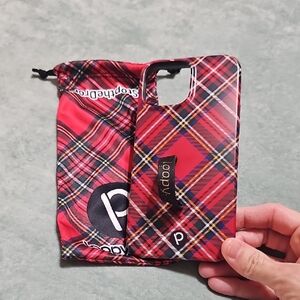 Loopy Case Red Plaid Phone Case